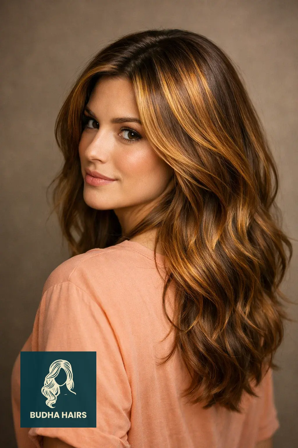 30 Warm Caramel Balayage with Honey Highlights to Try This Year 11 Bronze Caramel with Honey "Halo" Highlights