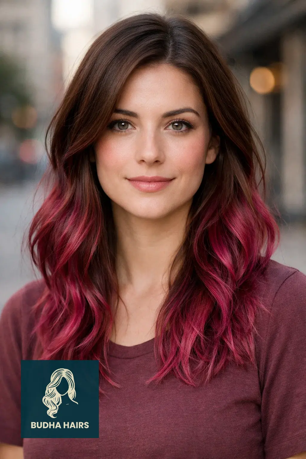 30 Best Pink Highlights in Brown Hair: Top Ideas for 2026 16 Brown-to-Magenta "Meltdown"