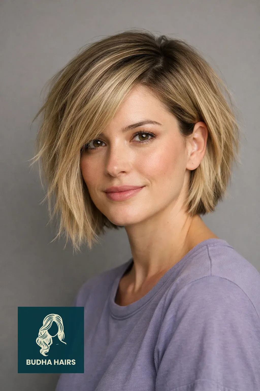25 Best Choppy Bob Hairstyles for Fine Hair to Boost Volume 7 Choppy Bob with Deep Side Part