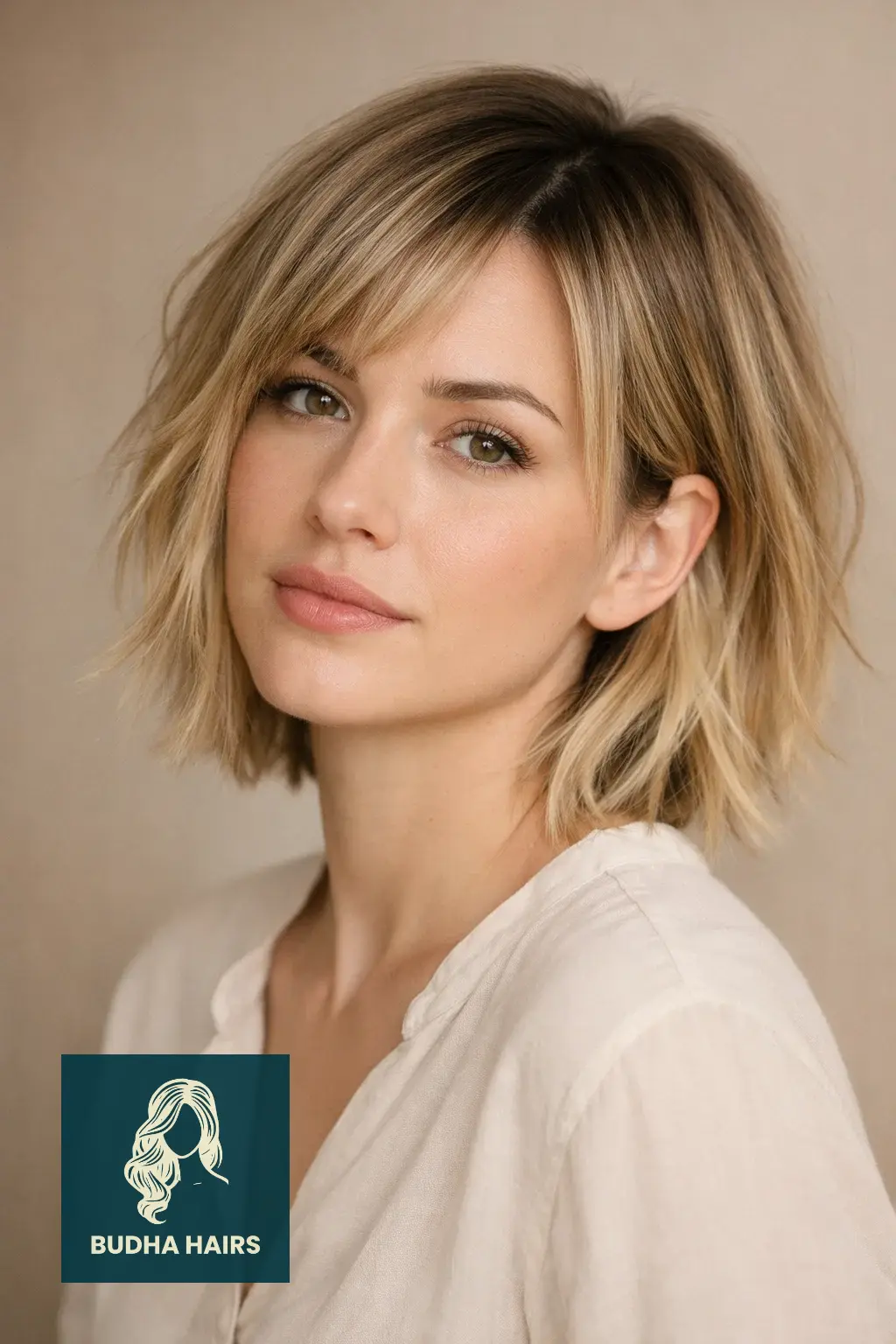 25 Best Choppy Bob Hairstyles for Fine Hair to Boost Volume 19 Choppy Bob with Root Smudge