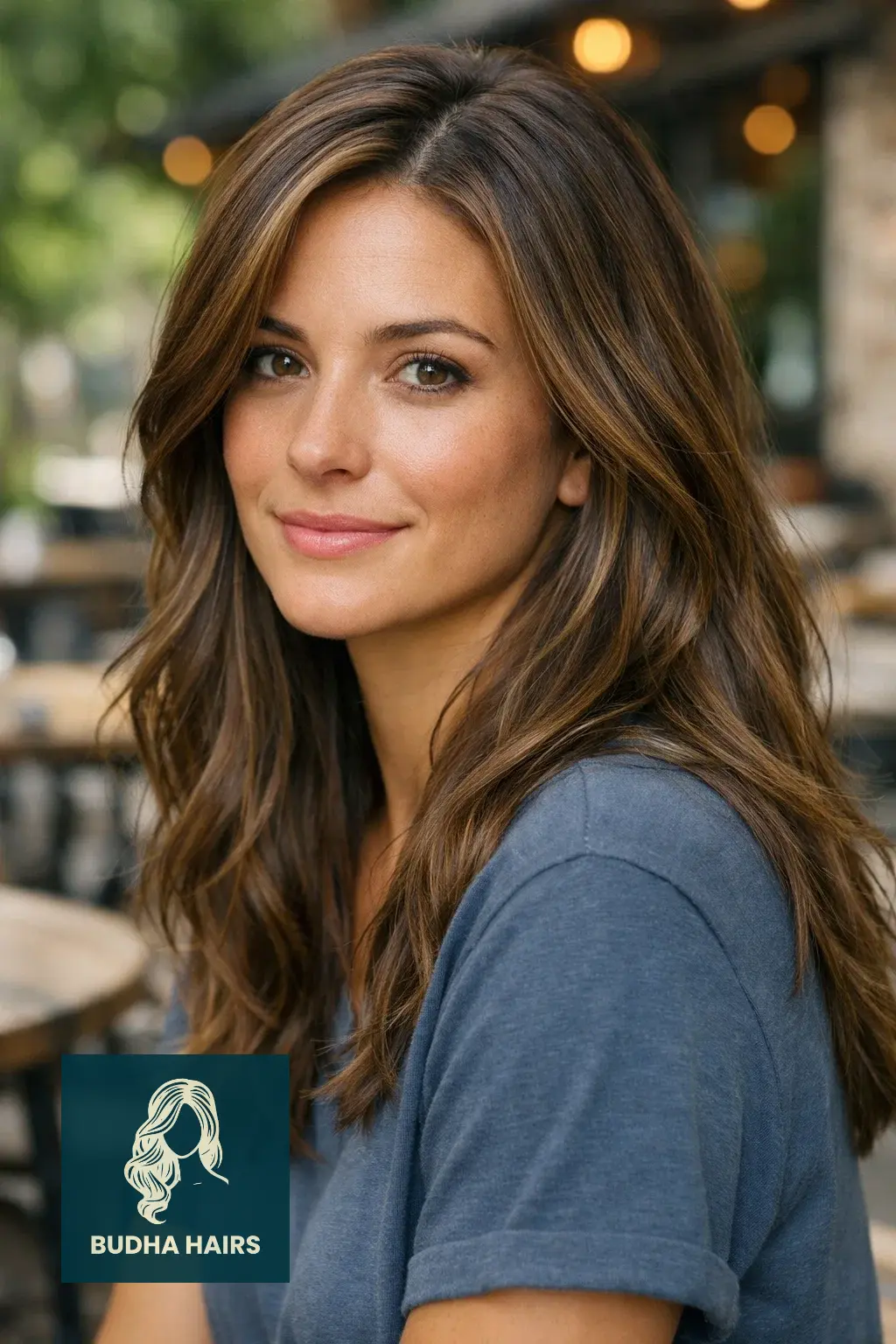 35 Best Hair Color for Brown Skin: Top Ideas for 2026 18 Cool Walnut "Micro-Lights"