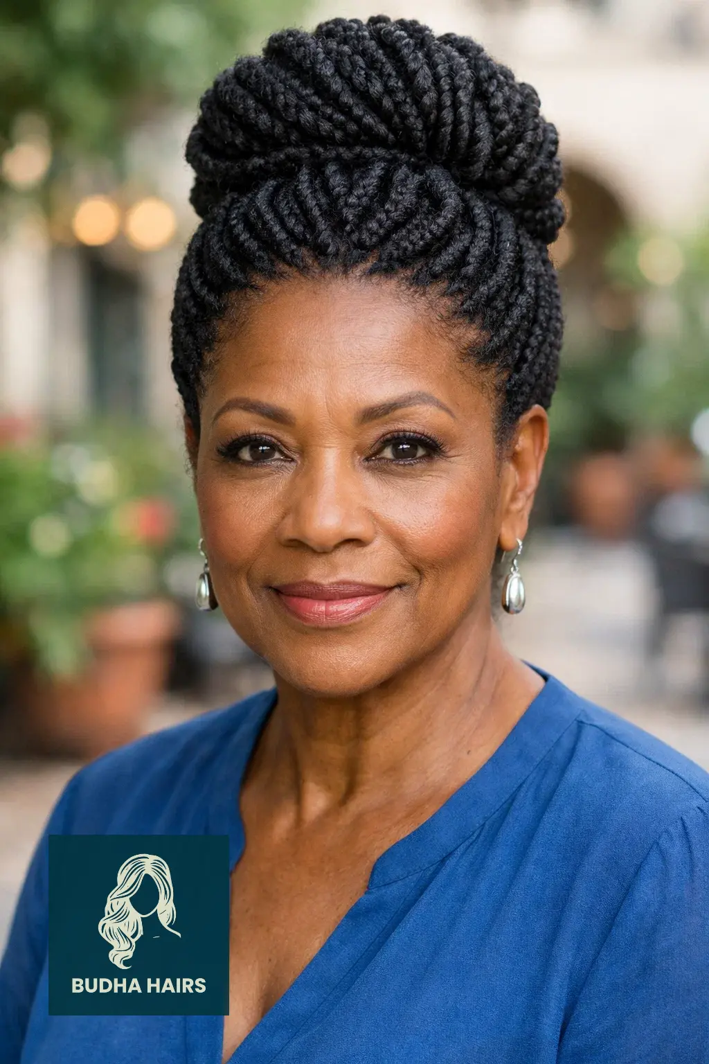 25 Easy and Elegant Updo Hairstyles for Older Black Women 25 Crochet Braids Updo