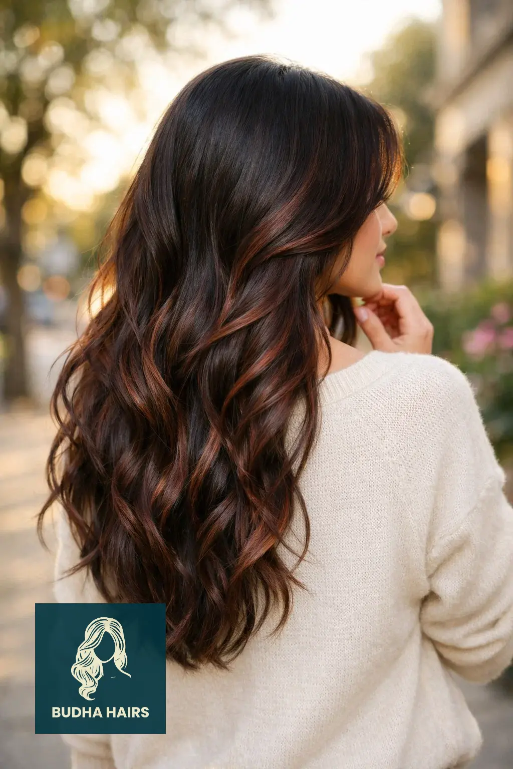 30 Winter Balayage Ideas for Brunettes with Cozy, Dark Tones 19 Dark Chocolate and Rosewood Balayage