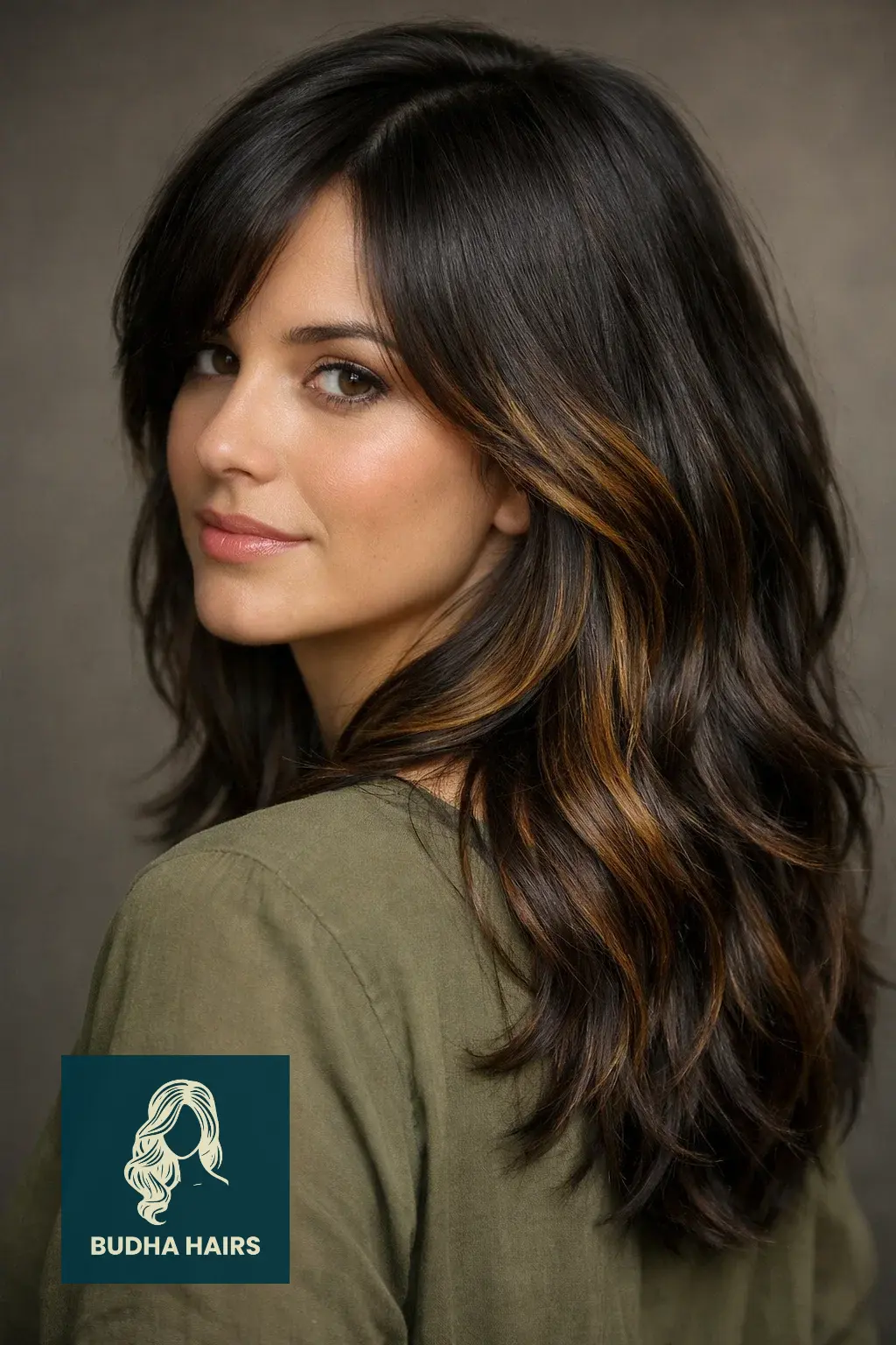 30 Warm Caramel Balayage with Honey Highlights to Try This Year 23 Dark Clove with Honey Underlights