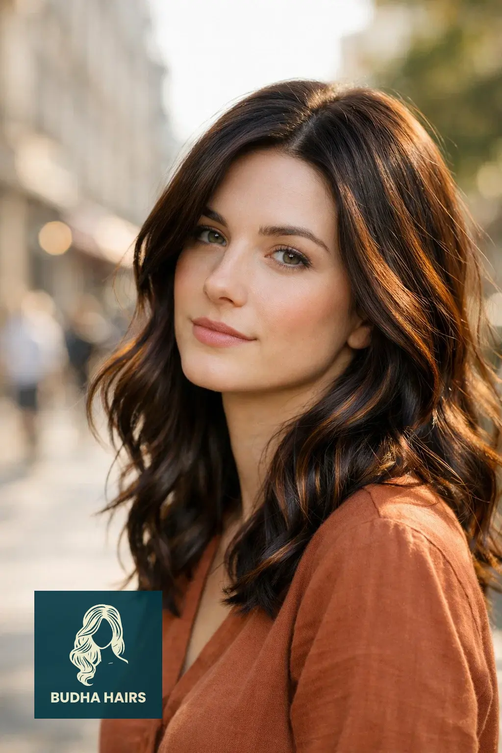 30 Best Red Copper Balayage Ideas for a High-Fashion Look 23 Dark Malt with Copper "Moonlight" Accents