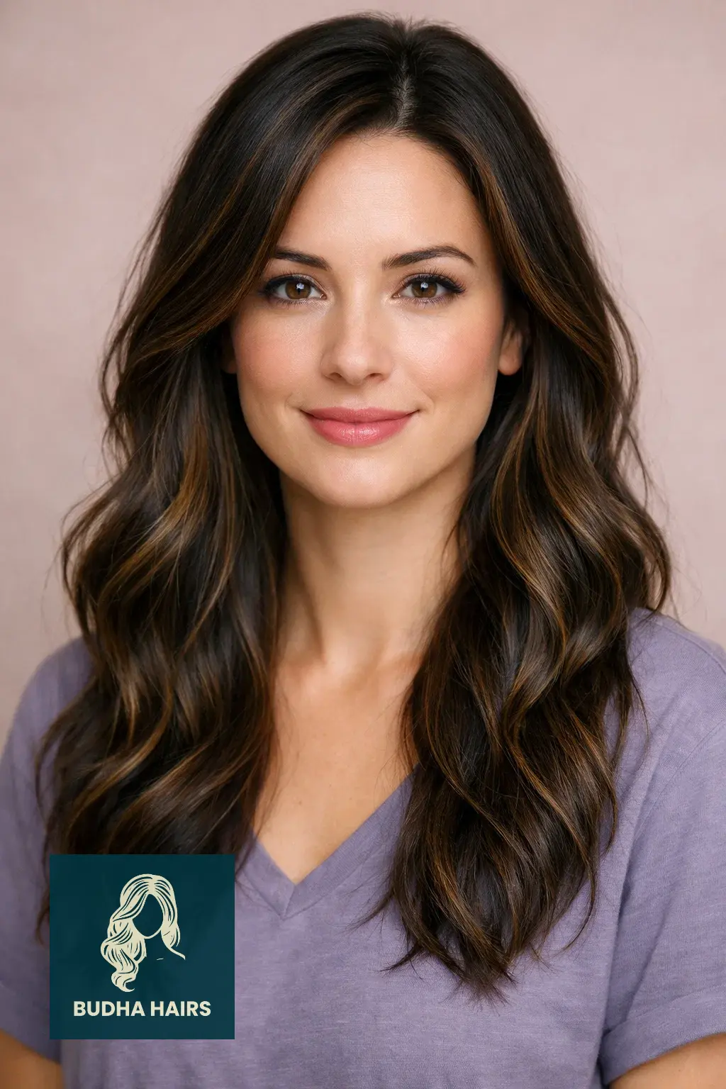 30 Best Honey Brown Balayage Ideas for an Expensive Look 23 Dark Malt with Honey "Moonlight" Accents
