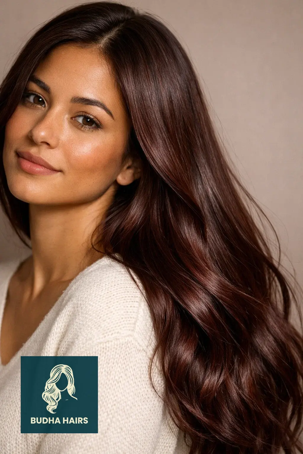 35 Best Hair Color for Brown Skin: Top Ideas for 2026 2 Deep Mahogany Silk