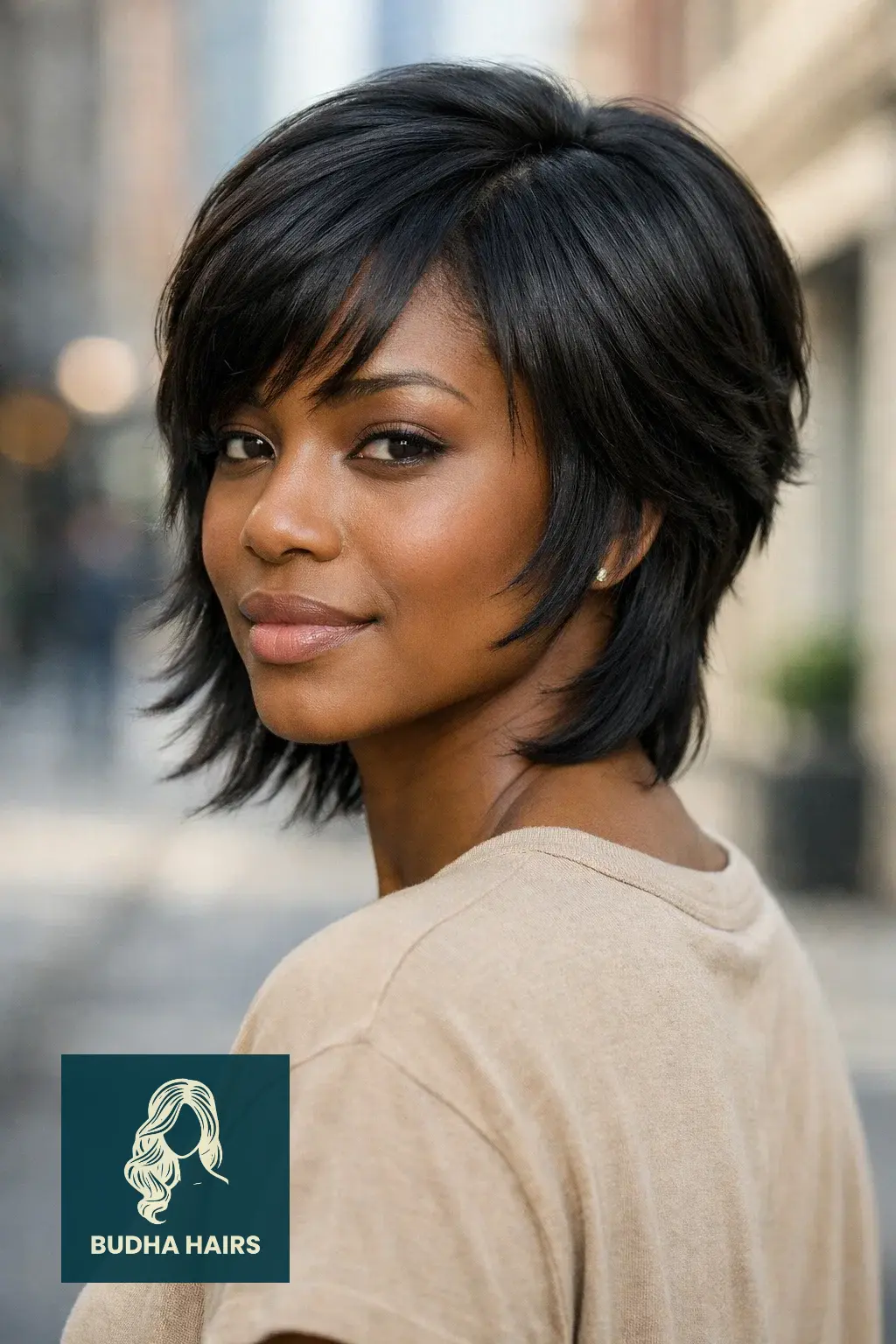 Feathered Hairstyles for Black Women: 30 Iconic & Modern Looks 5 Feathered Face-Framing Tapers
