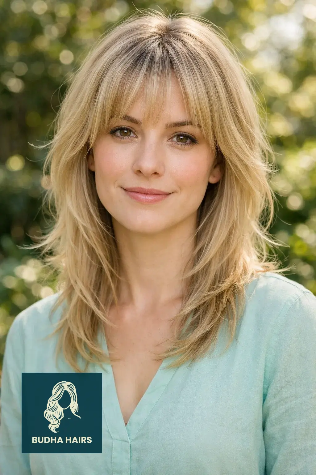 25 Flawless Fine Hair with Bangs Hairstyles: Volumizing Looks 2026 9 Feathered Layers with Light Fringe