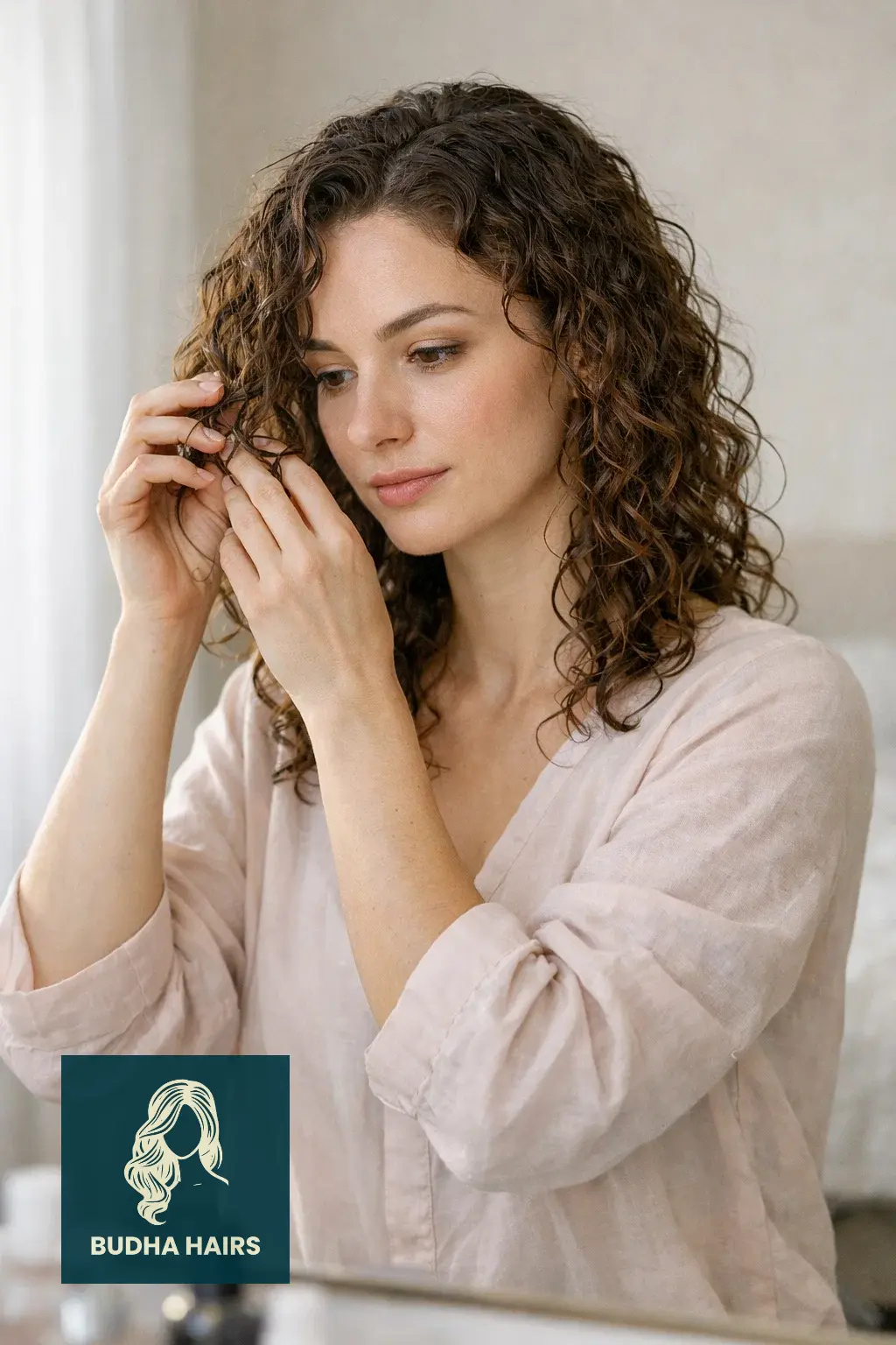 Tips for Detangling Curly Hair the Easy and Gentle Way 2 Finger Detangle First