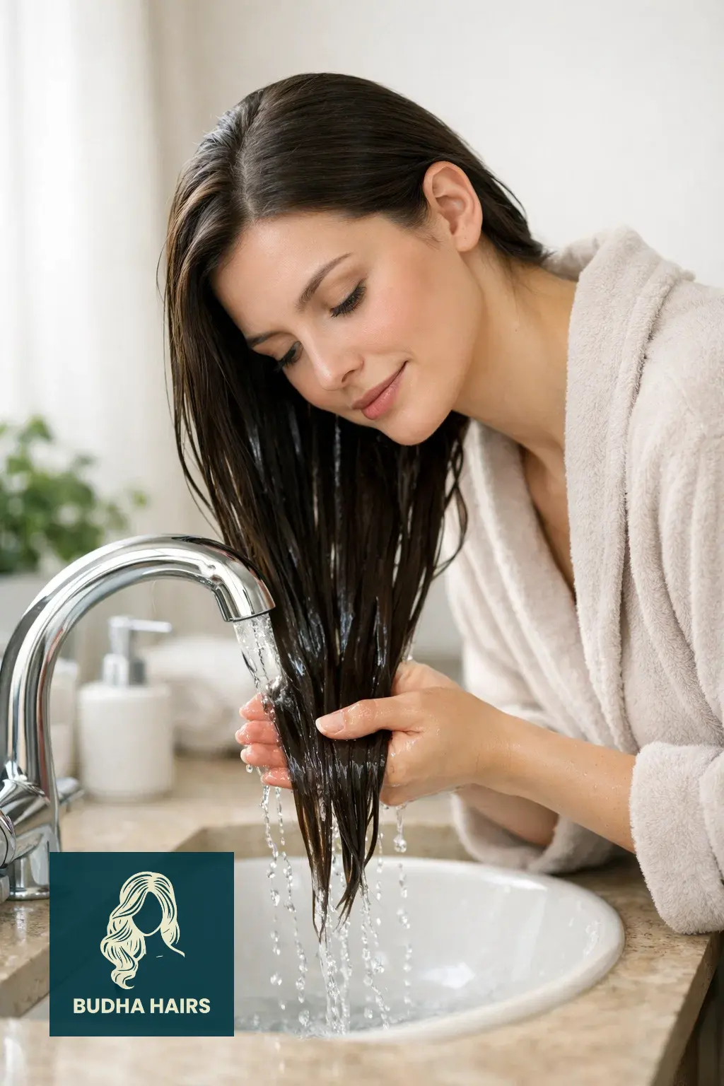 How to Make My Hair Shine: 15 Simple Tips That Really Work 1 Finish With A Cold Water Rinse