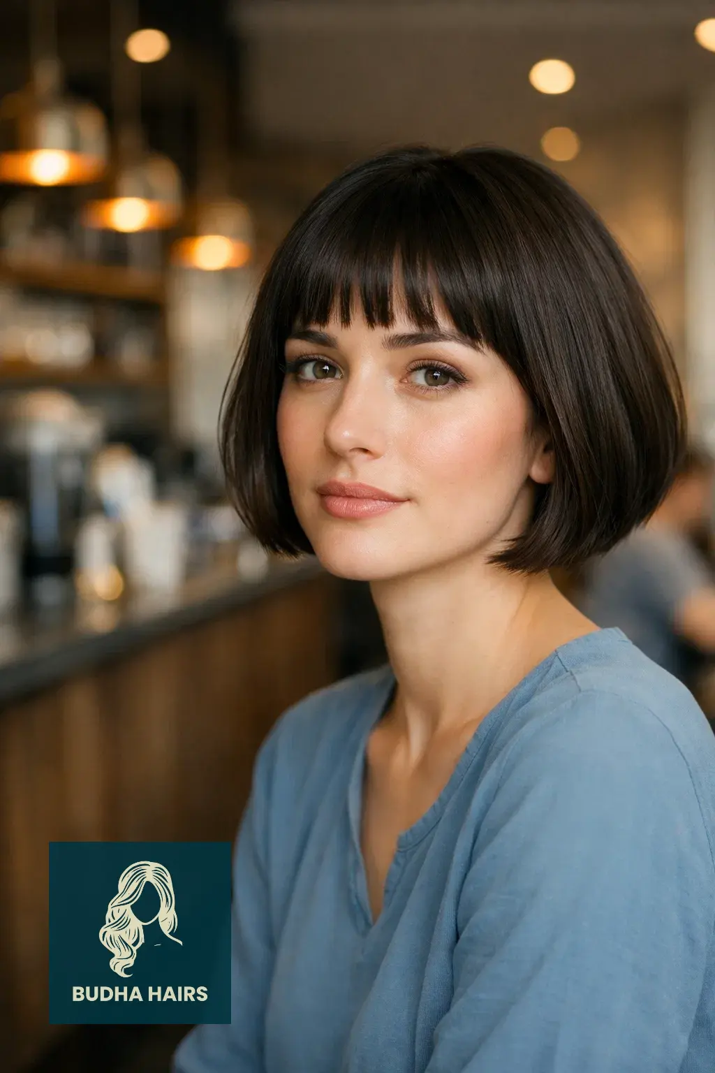 25 Flawless Fine Hair with Bangs Hairstyles: Volumizing Looks 2026 11 French Bob with Micro Bangs