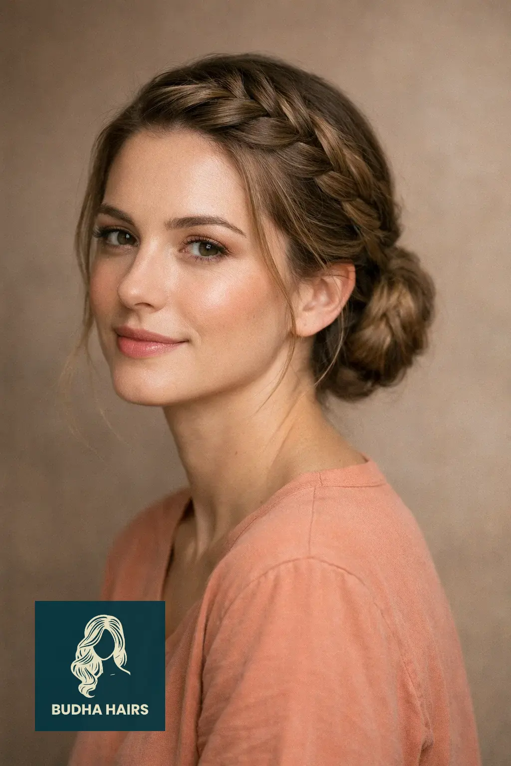 30 Bridal Shower Hairstyles for the Bride That Look Stunning 25 French Braid Tucked into a Low Chignon
