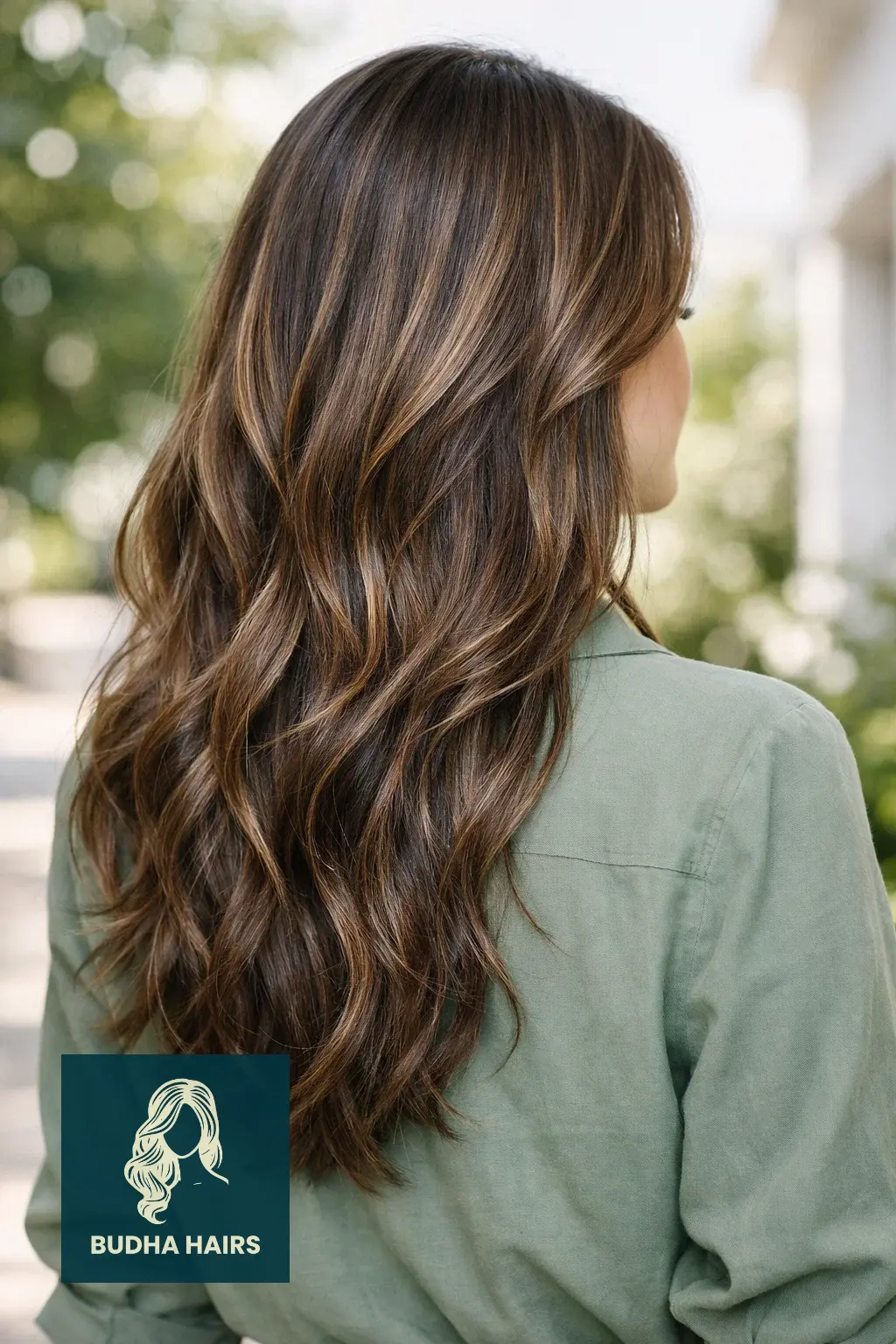 30 Winter Balayage Ideas for Brunettes with Cozy, Dark Tones 3 Frosted Walnut Babylights
