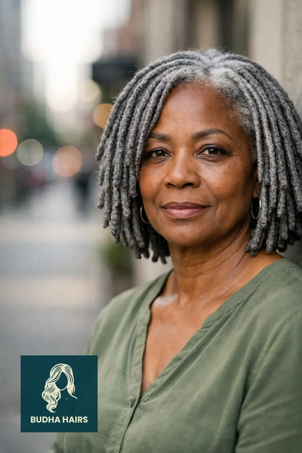 30 Stunning Hairstyles for Older Black Women with Gray Hair You’ll Love 23 Gray Dreadlocks Bob
