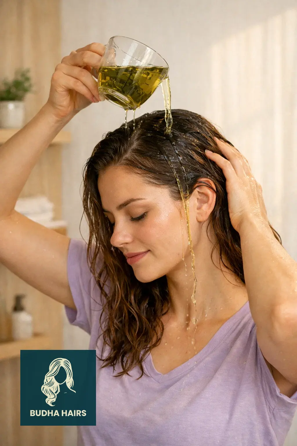 Natural Remedies for Oily Scalp: 15 Effective Solutions That Work 5 Green Tea Rinse
