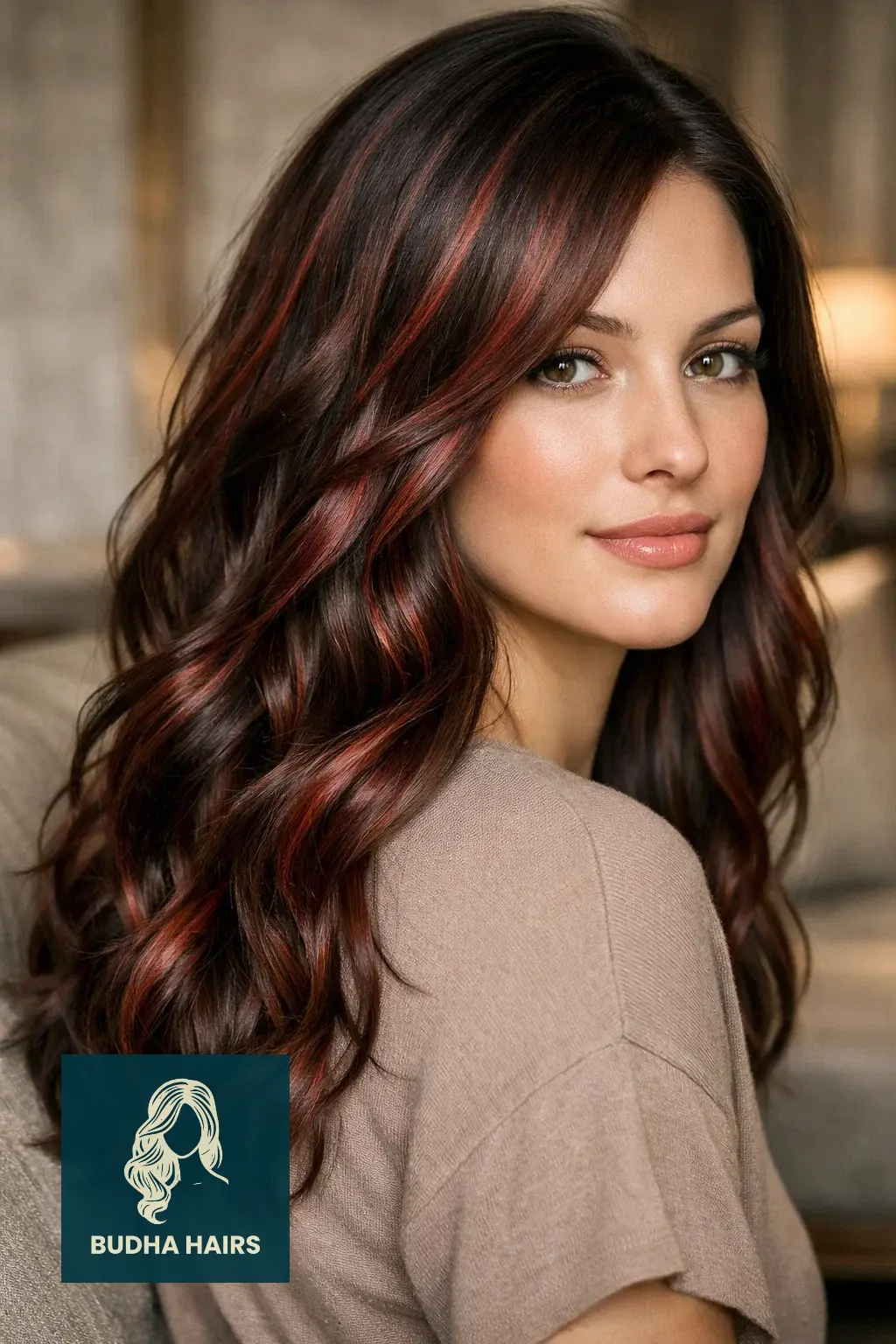 30 Best Cherry Cola Balayage Ideas for a Bold Look 2026 27 Iced Coffee with Cherry Foil-Ayage