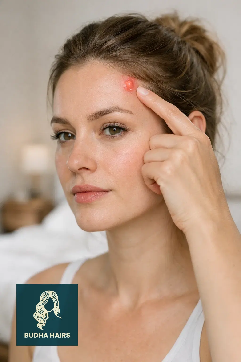 How to Get Rid of Pimples on Hairline: Complete Causes, Treatments & Prevention Guide 6 Inflamed Red Pimples