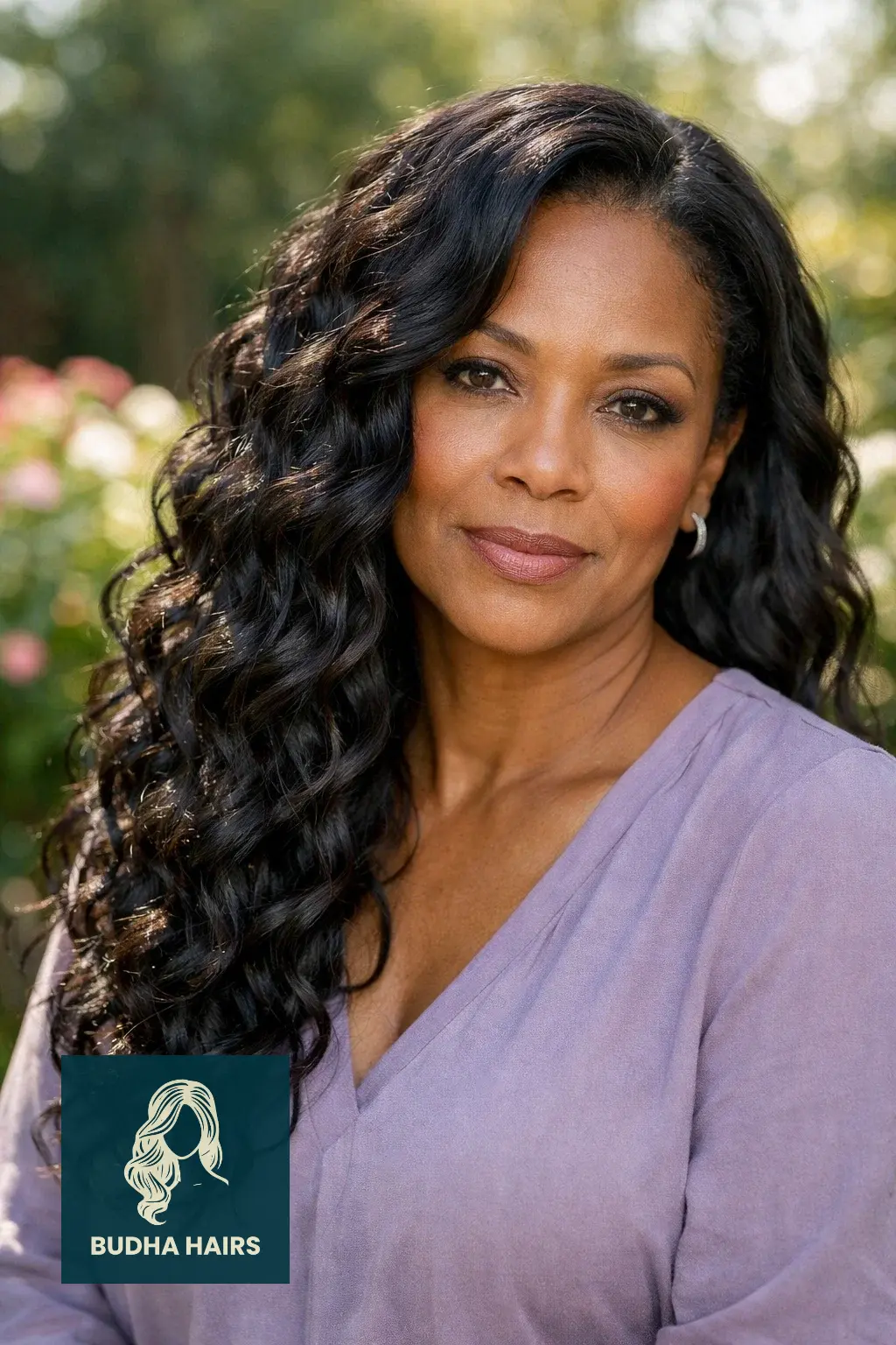 35 Beautiful Weave Hairstyles for Older Black Women That Look Timeless 31 Loose Deep Wave