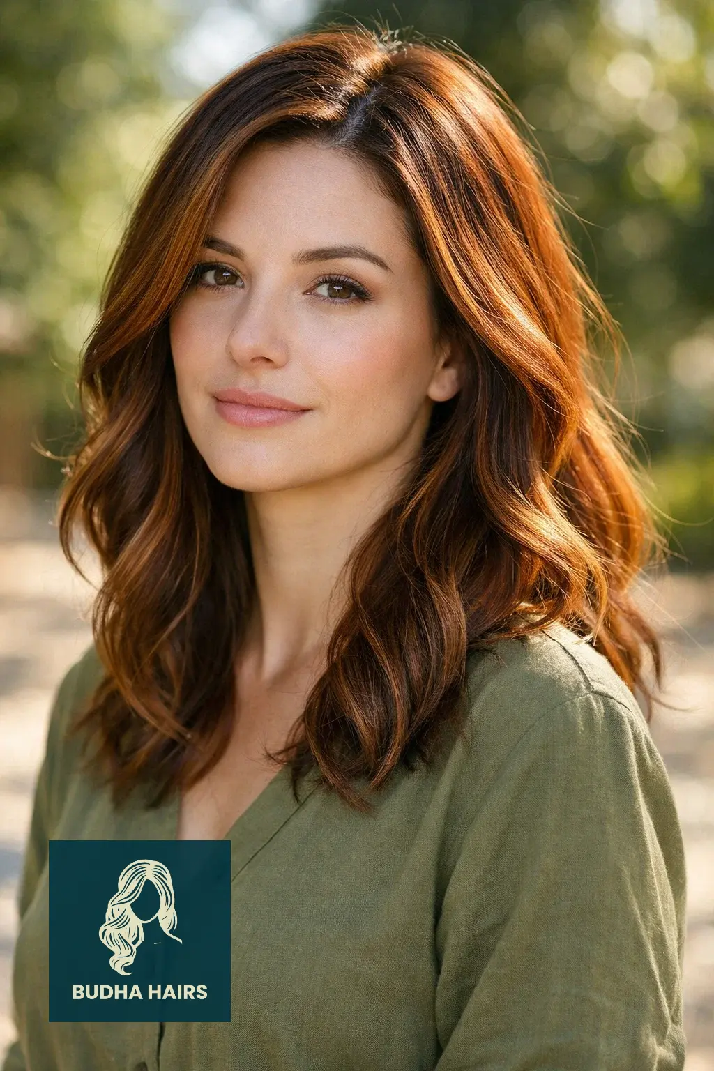 30 Winter Balayage Ideas for Brunettes with Cozy, Dark Tones 17 Maple Wood and Auburn Glow Balayage