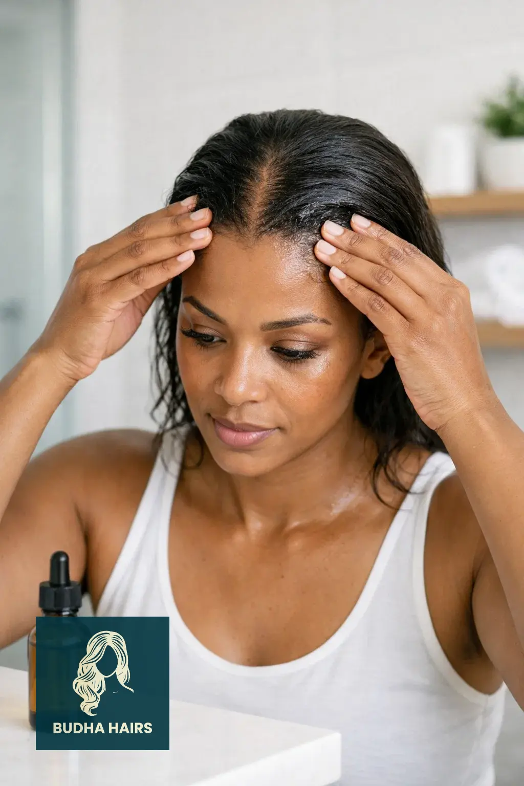 How to Grow Edges Back Fast with 15 Simple and Effective Tips 2 Massage Scalp With Growth Oils