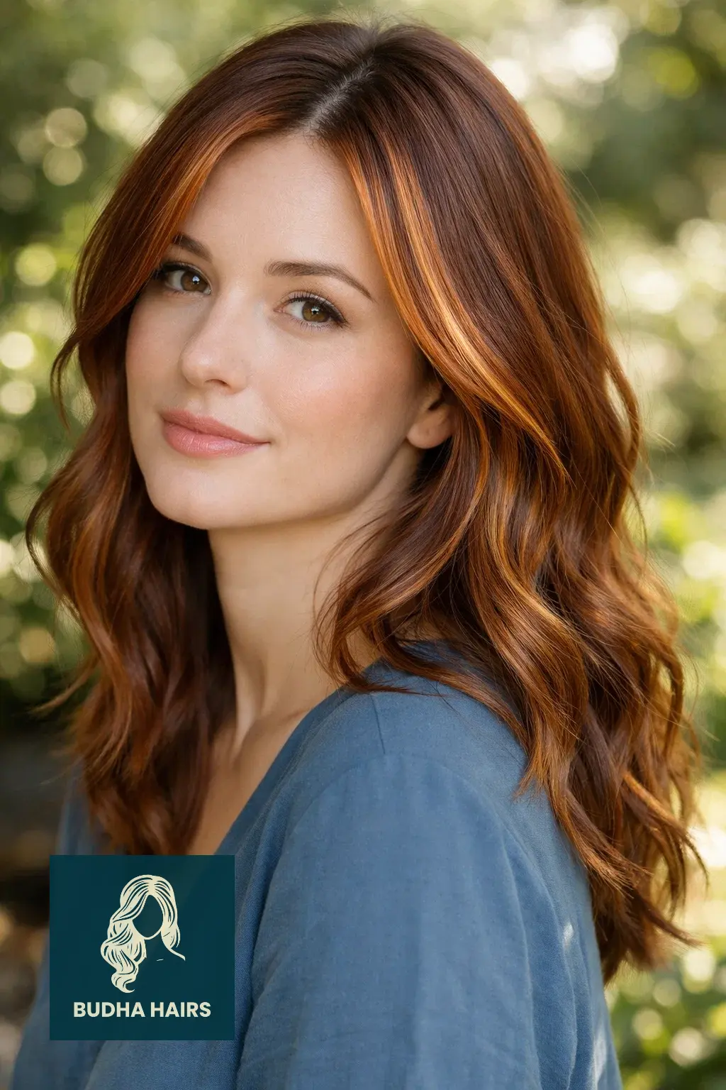 30 Best Red Copper Balayage Ideas for a High-Fashion Look 30 Minimalist Auburn with Copper "Icy-Warm" Framing