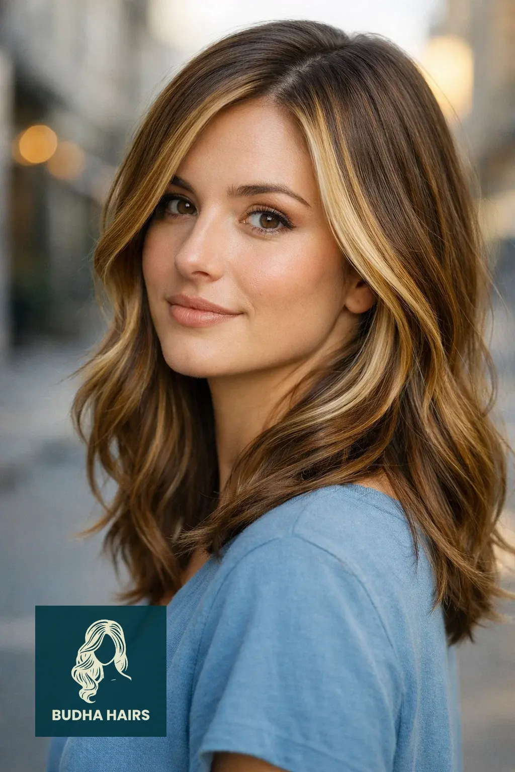 30 Warm Caramel Balayage with Honey Highlights to Try This Year 30 Minimalist Caramel with Honey "Icy-Warm" Framing