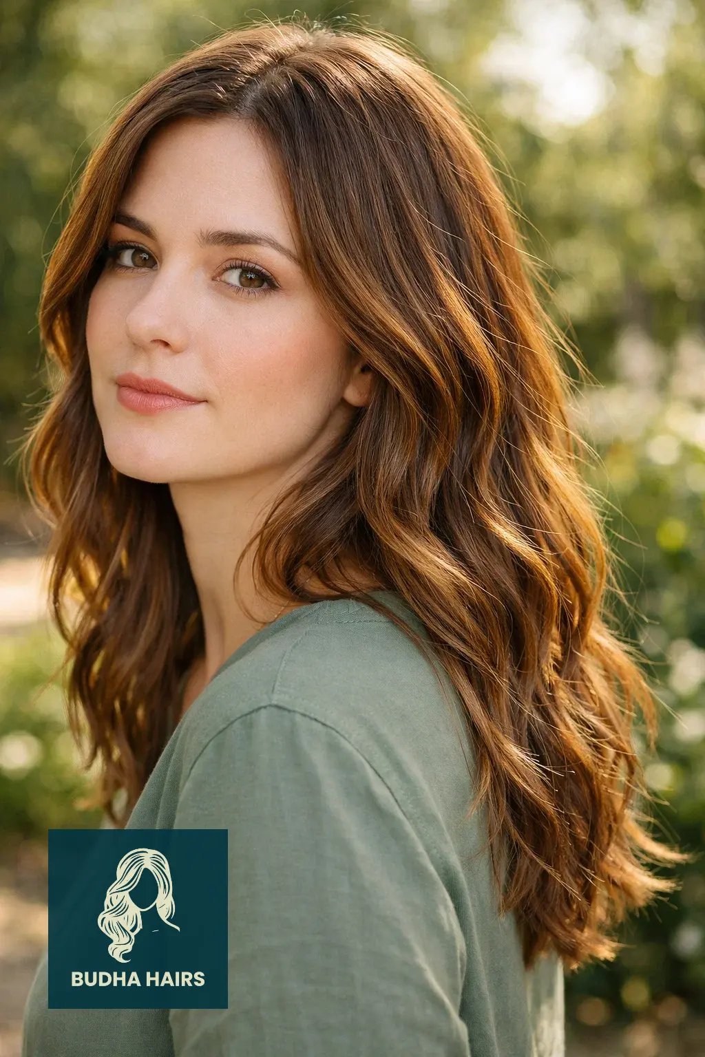 30 Best Honey Brown Balayage Ideas for an Expensive Look 30 Minimalist Walnut with Honey "Liquid-Warm" Framing