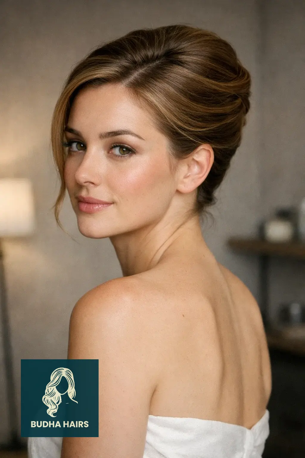 30 Stunning Prom Hairstyles for Strapless Dresses That Turn Heads 13 Modern French Twist