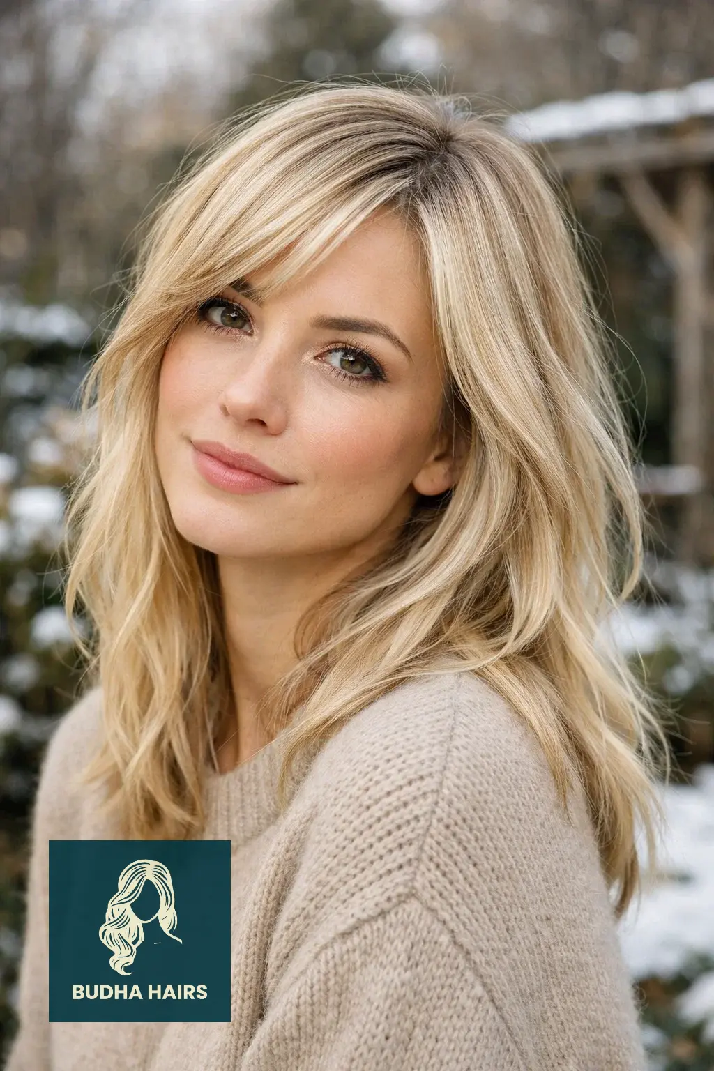 30 Best Winter Highlights for Blondes for an Arctic Glow 13 "Oat-Milk" Blonde with Pearl Accents