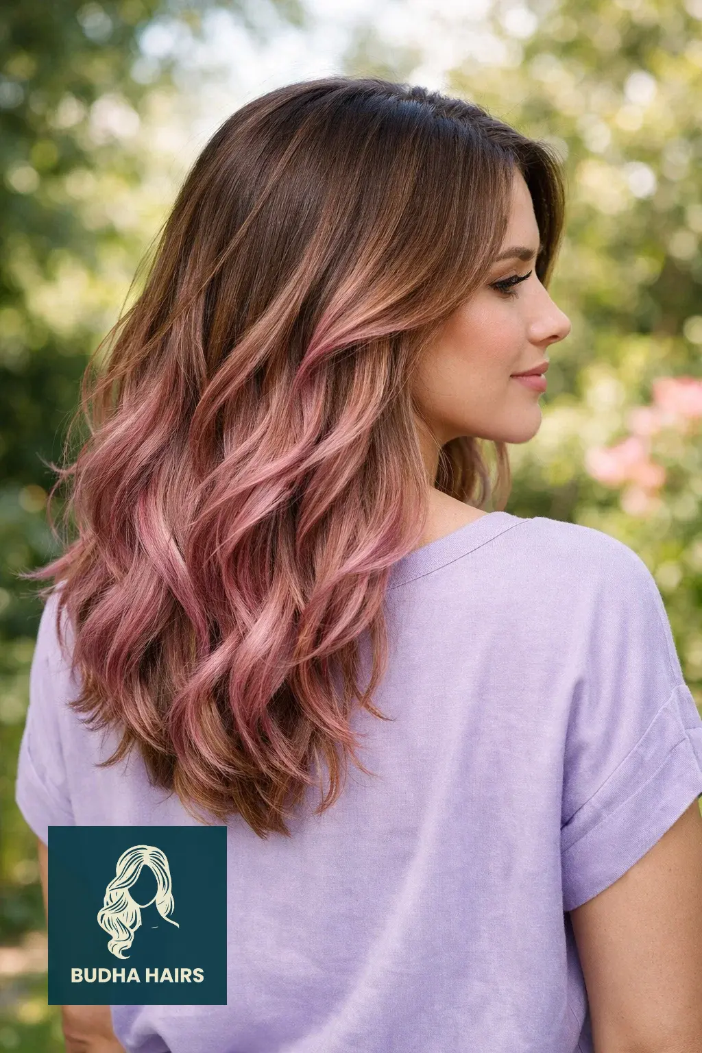 30 Best Pink Highlights in Brown Hair: Top Ideas for 2026 23 Orchid Pink Balayage