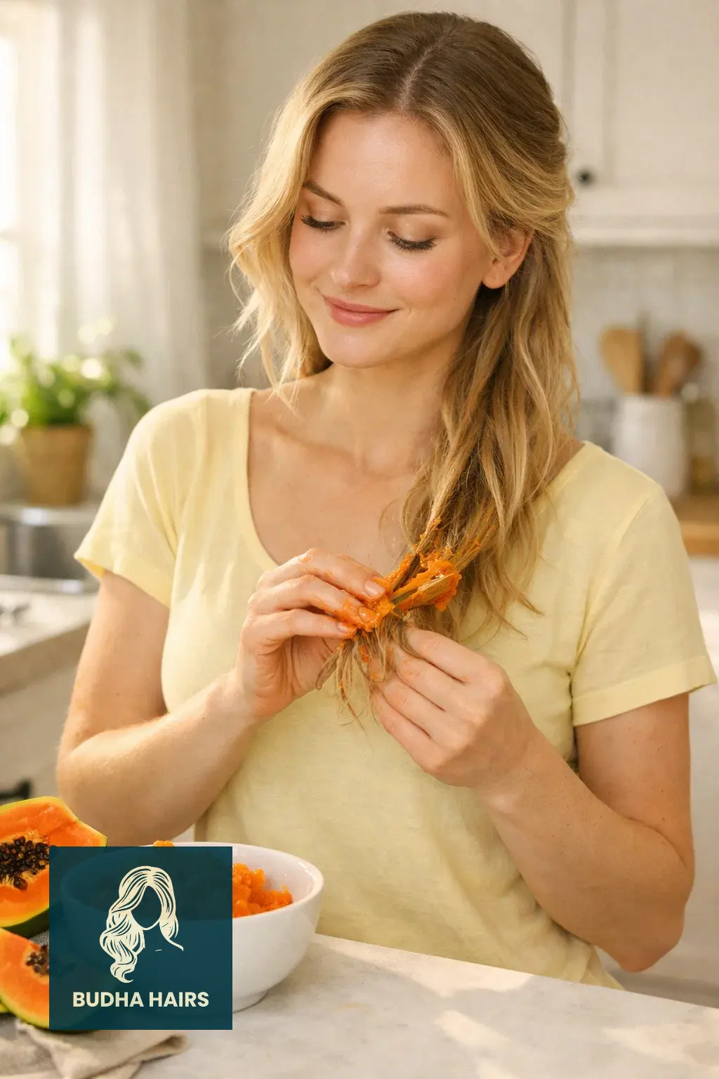 20 Ways on How to Fix Split Ends Without Cutting 13 Papaya Mask (Enzymatic Repair)