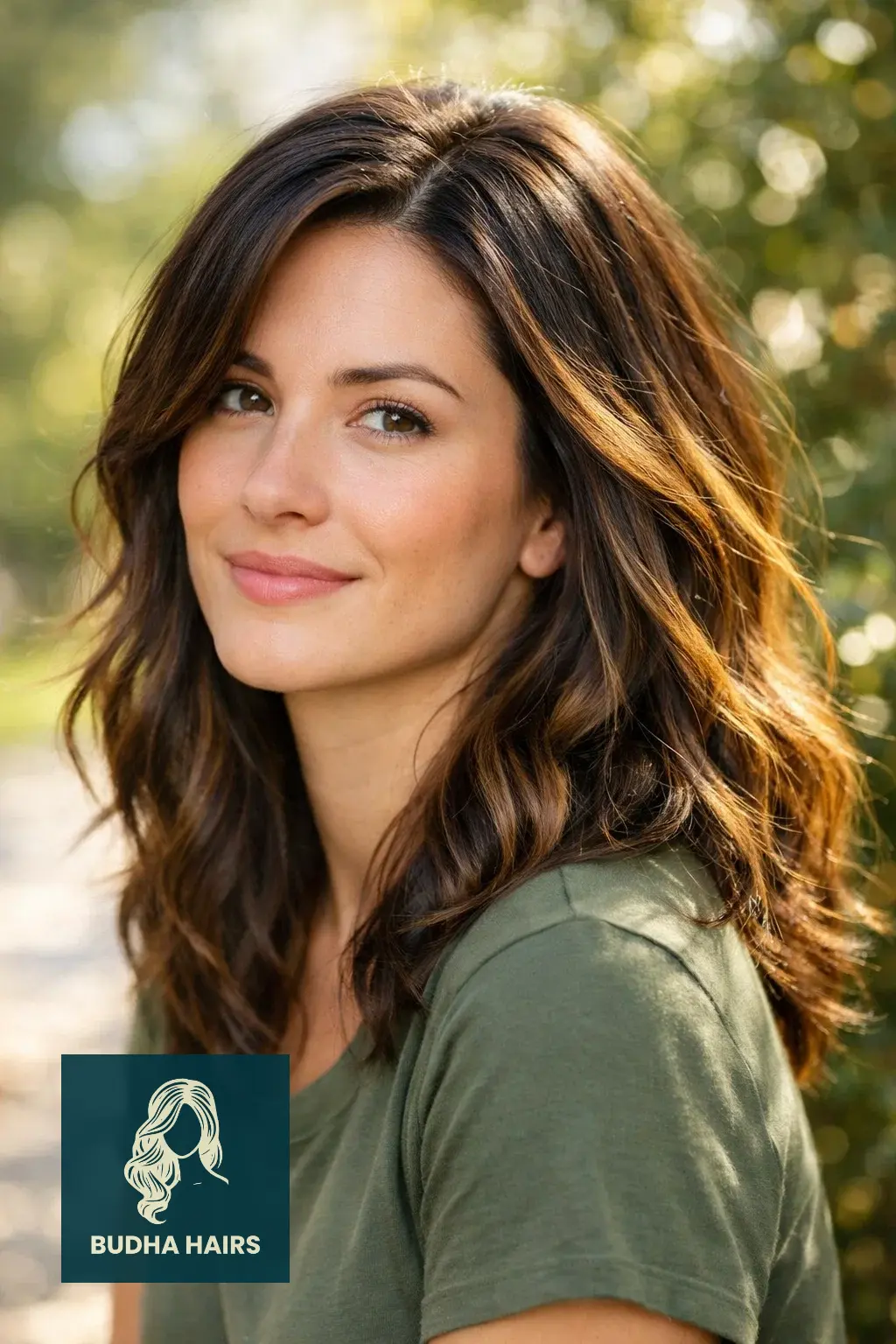 25 Must-Try Honey Blonde Balayage on Dark Hair Styles 17 Partial Balayage for a Subtle Glow