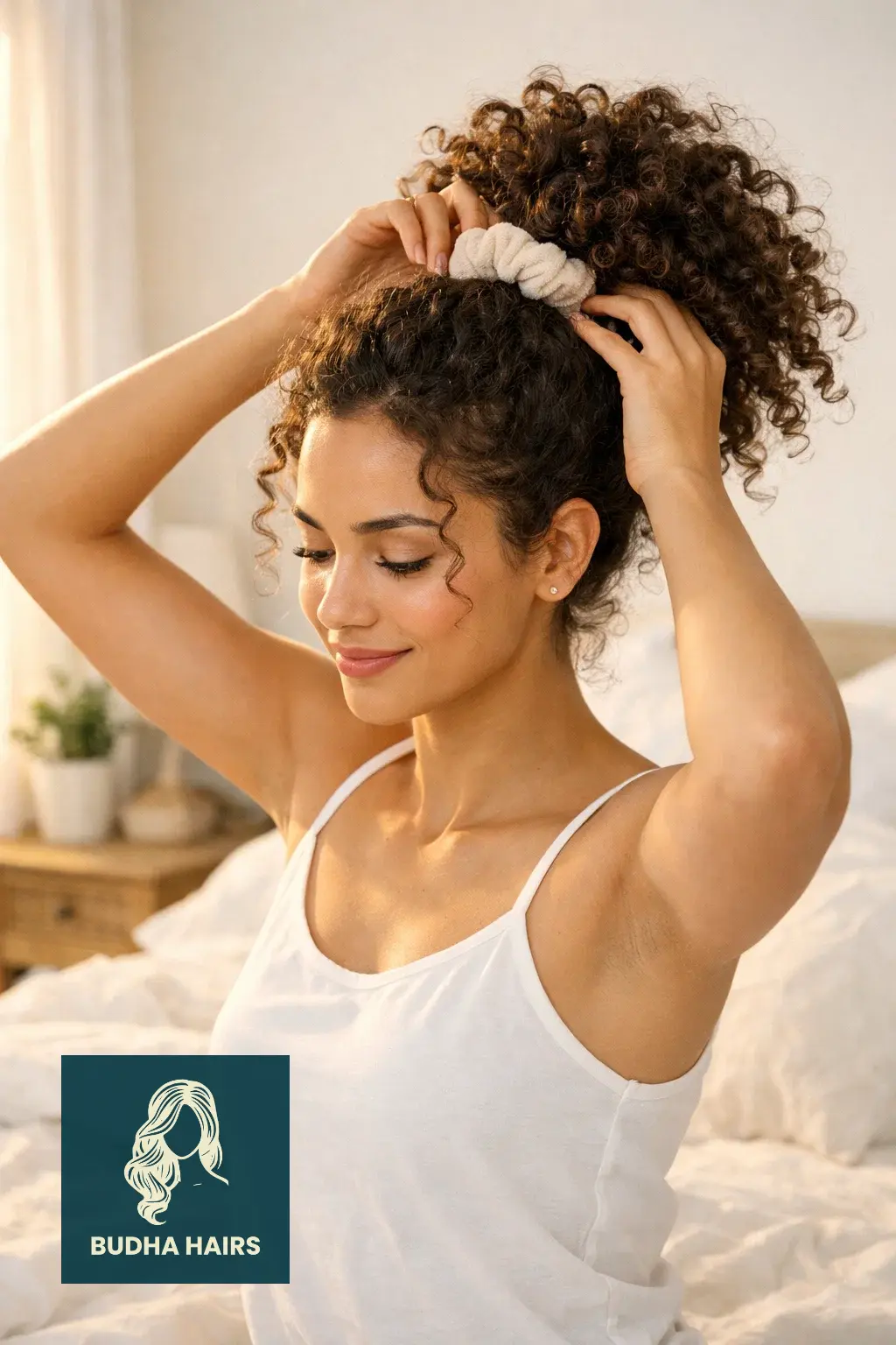 Hair Routine for Thin Curly Hair: Volume & Definition Guide 10 Pineapple for Sleep