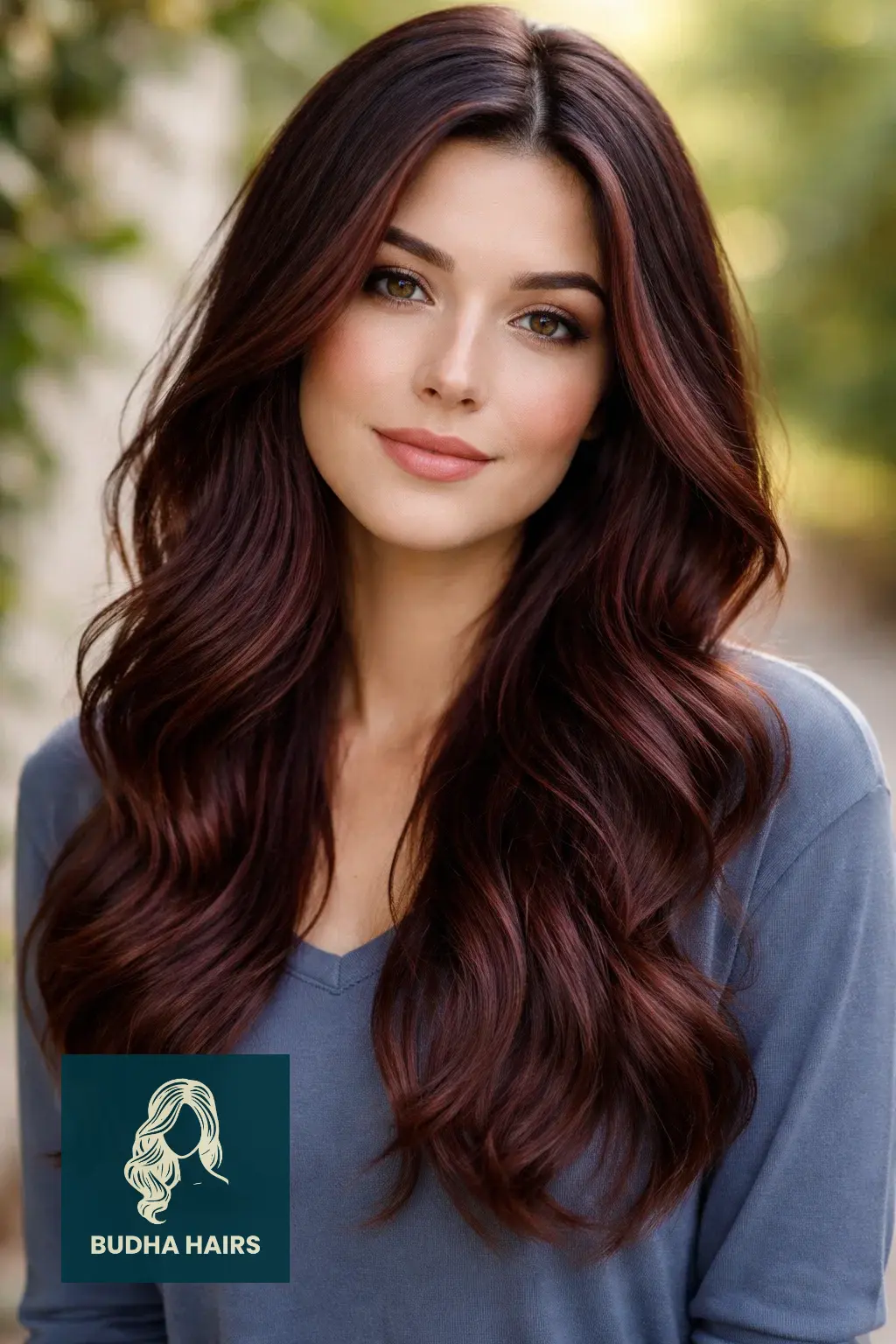 30 Best Cherry Cola Balayage Ideas for a Bold Look 2026 5 Plum-Cherry and Cola Ombré Transition
