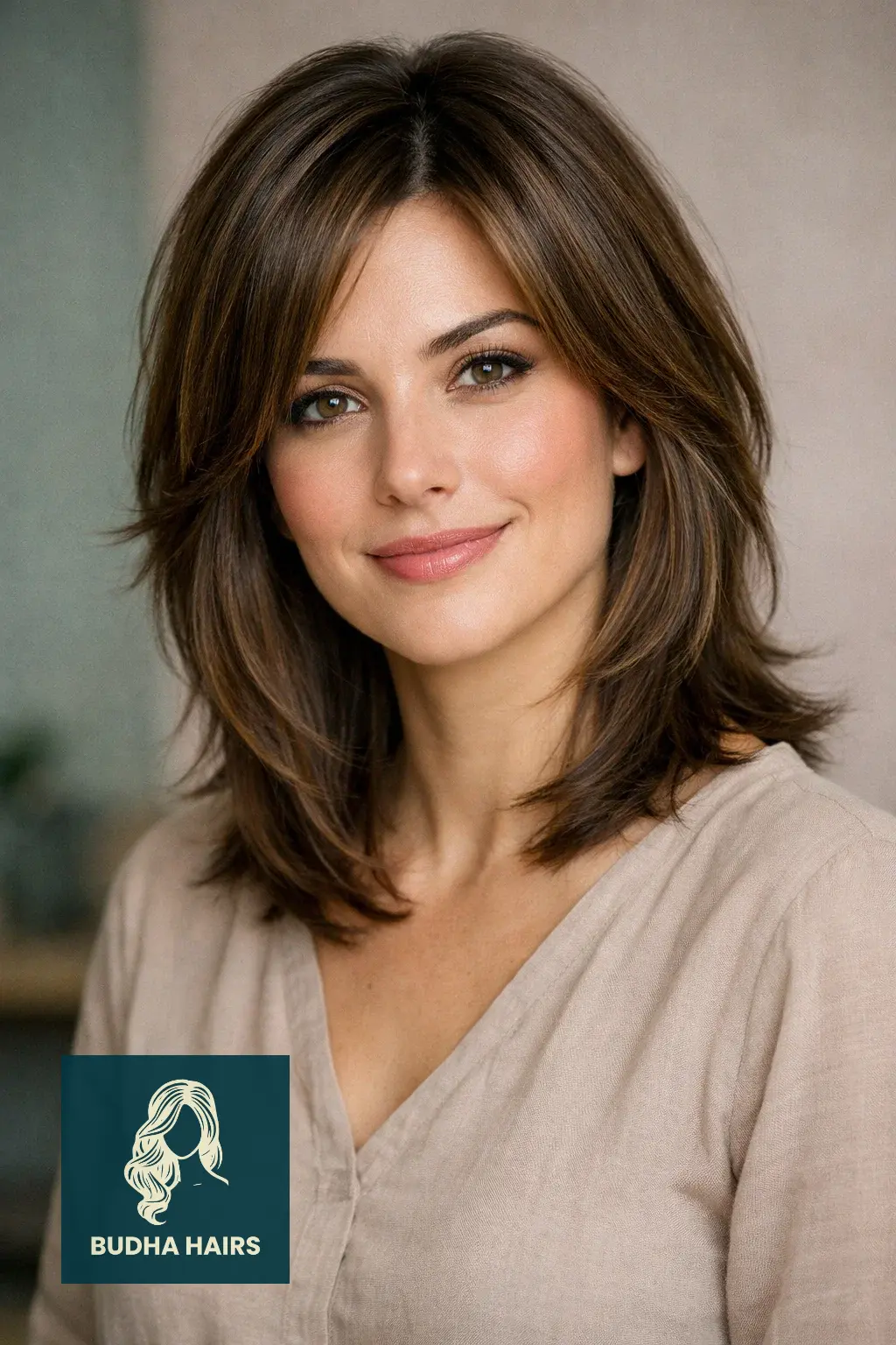 30 Face Framing Layers with Bangs That Add Soft Texture 16 "Rachel" 2.0 Modern Layered Cut