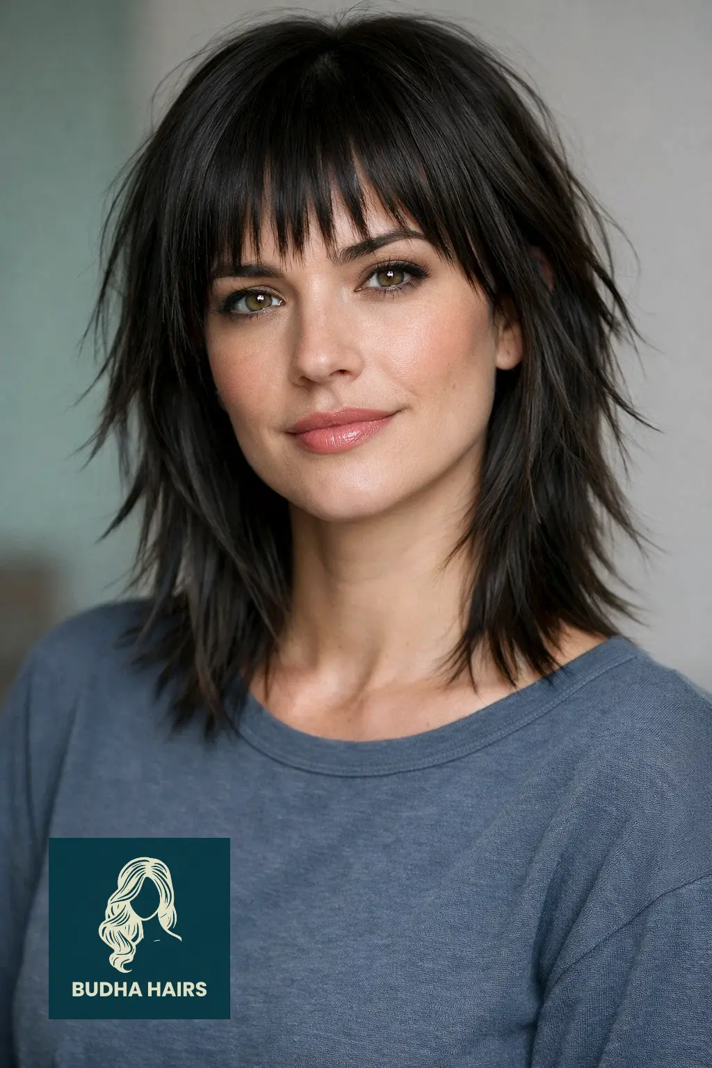 30 Face Framing Layers with Bangs That Add Soft Texture 12 Razor Cut Layers with Micro Bangs