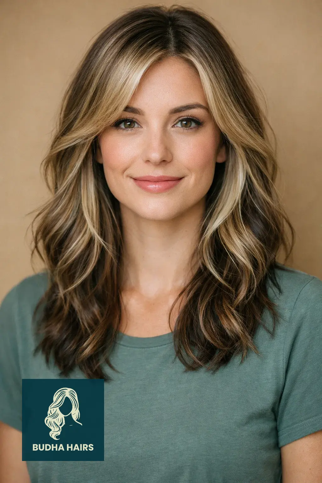 25 Must-Try Honey Blonde Balayage on Dark Hair Styles 12 Reverse Balayage for Added Depth