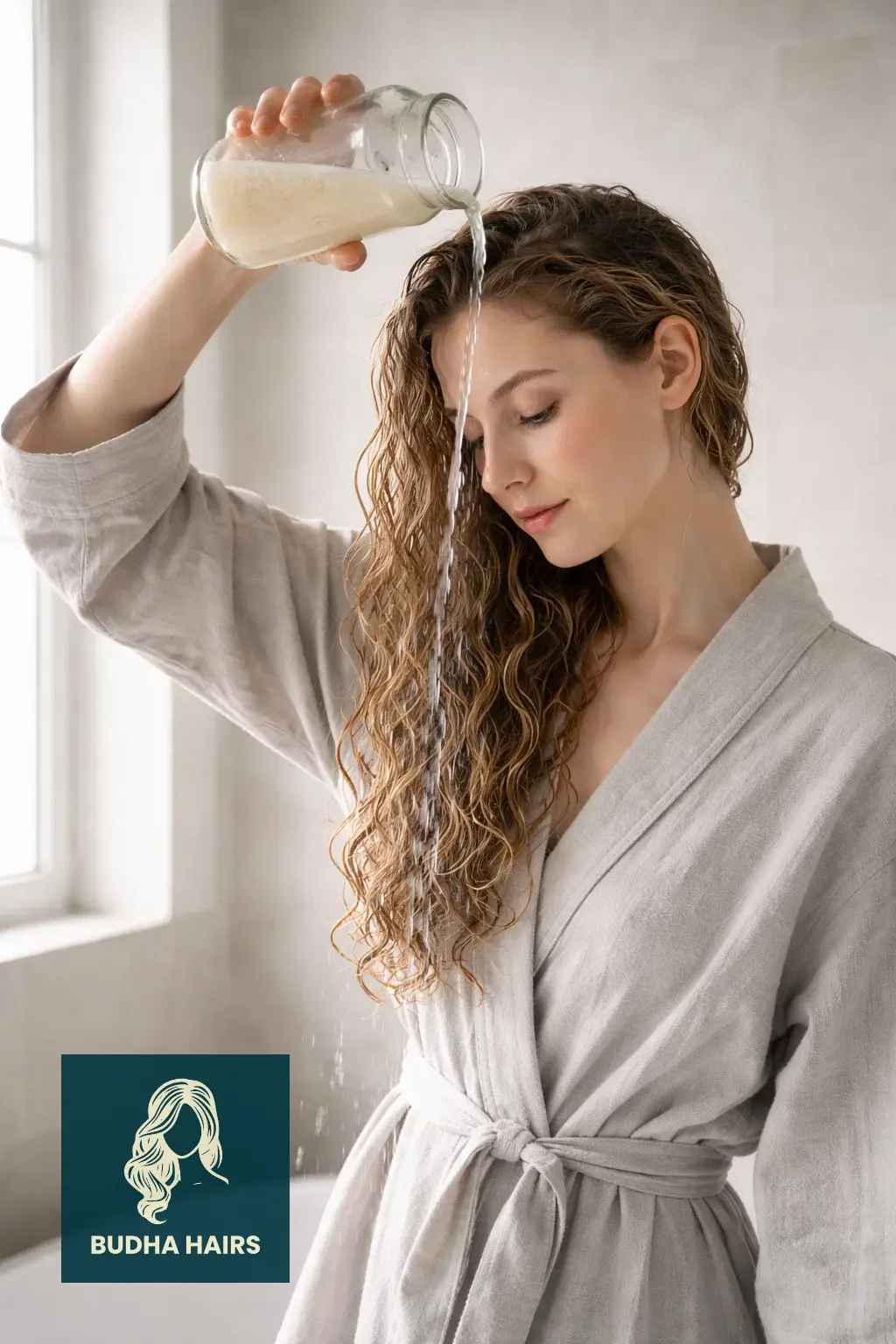 20 Best Natural Ingredients for Curly Hair (Moisture & Growth) 8 Rice Water (The Strengthener)