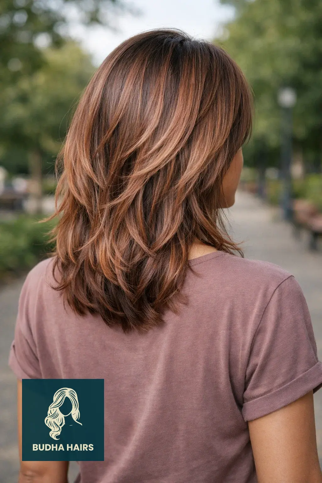 35 Best Hair Color for Brown Skin: Top Ideas for 2026 20 Rose Gold-Brunette Fusion