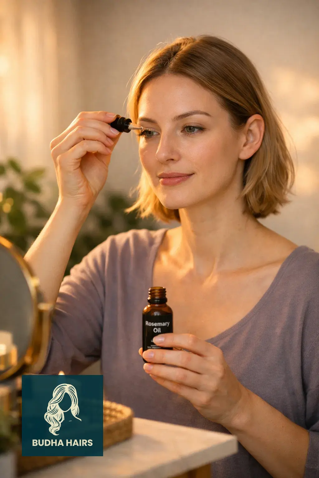 How to Grow Thicker Eyebrows Naturally: 20 Expert Remedies 4 Rosemary Oil Application