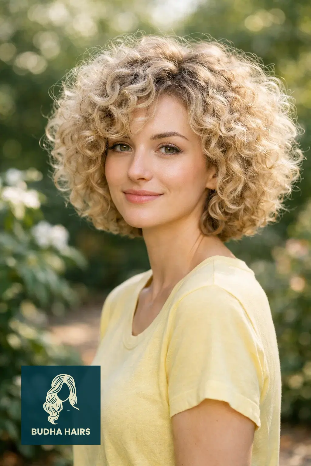 30 Cute Lob Hairstyles for Thin Hair 22 Rounded "Cloud" Lob for Textured Curls