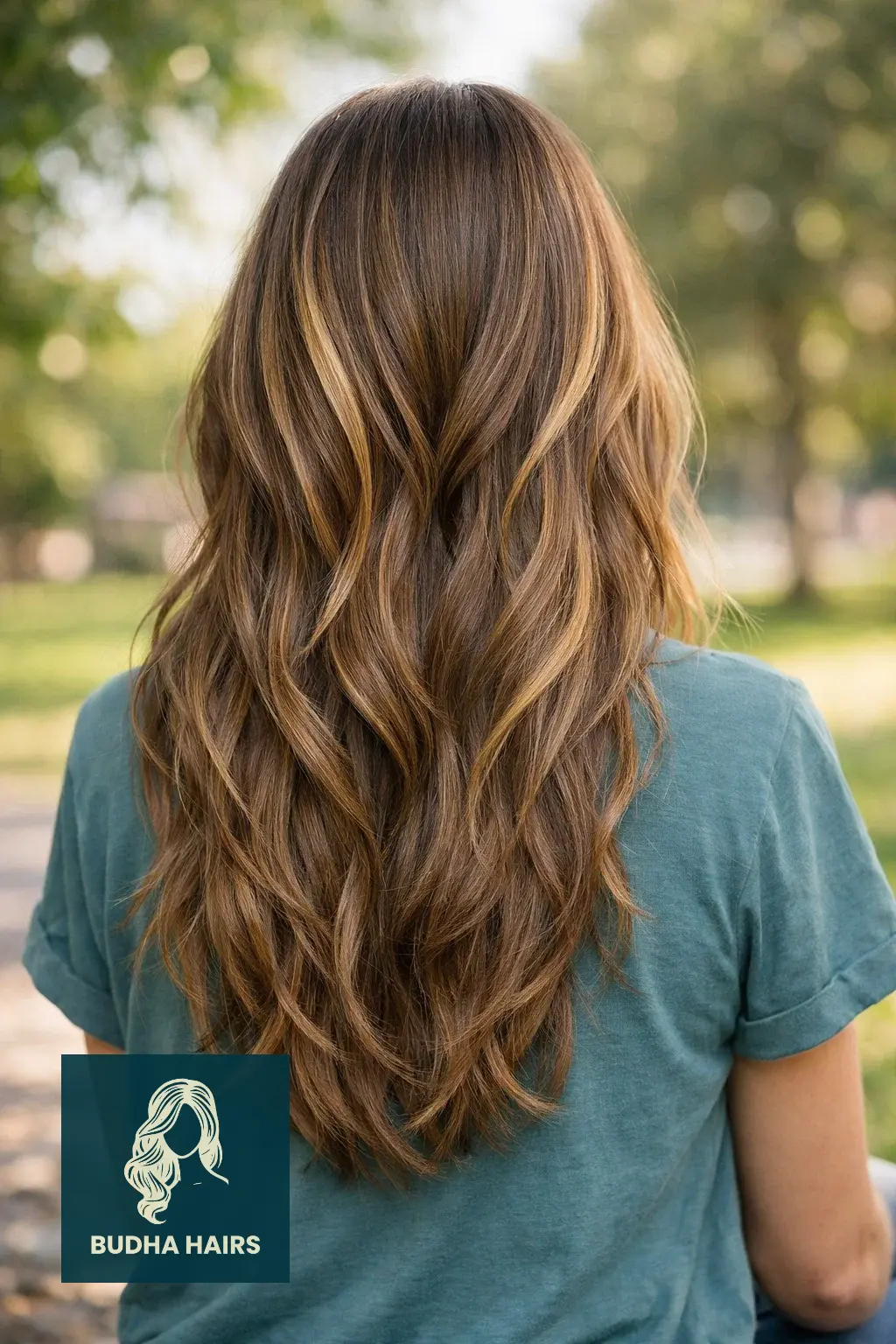 30 Best Honey Brown Balayage Ideas for an Expensive Look 22 Sandy Mocha with Honey Face-Framing Ribbons
