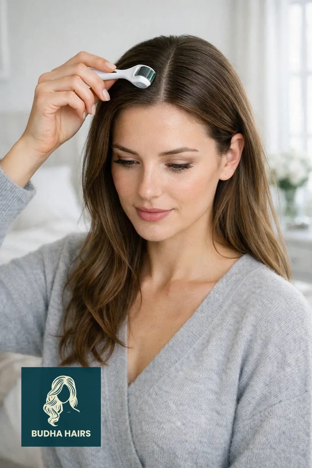 How to Stop Thinning Hair in Women: 20 Expert Solutions 3 Scalp Microneedling (Derma Rolling)