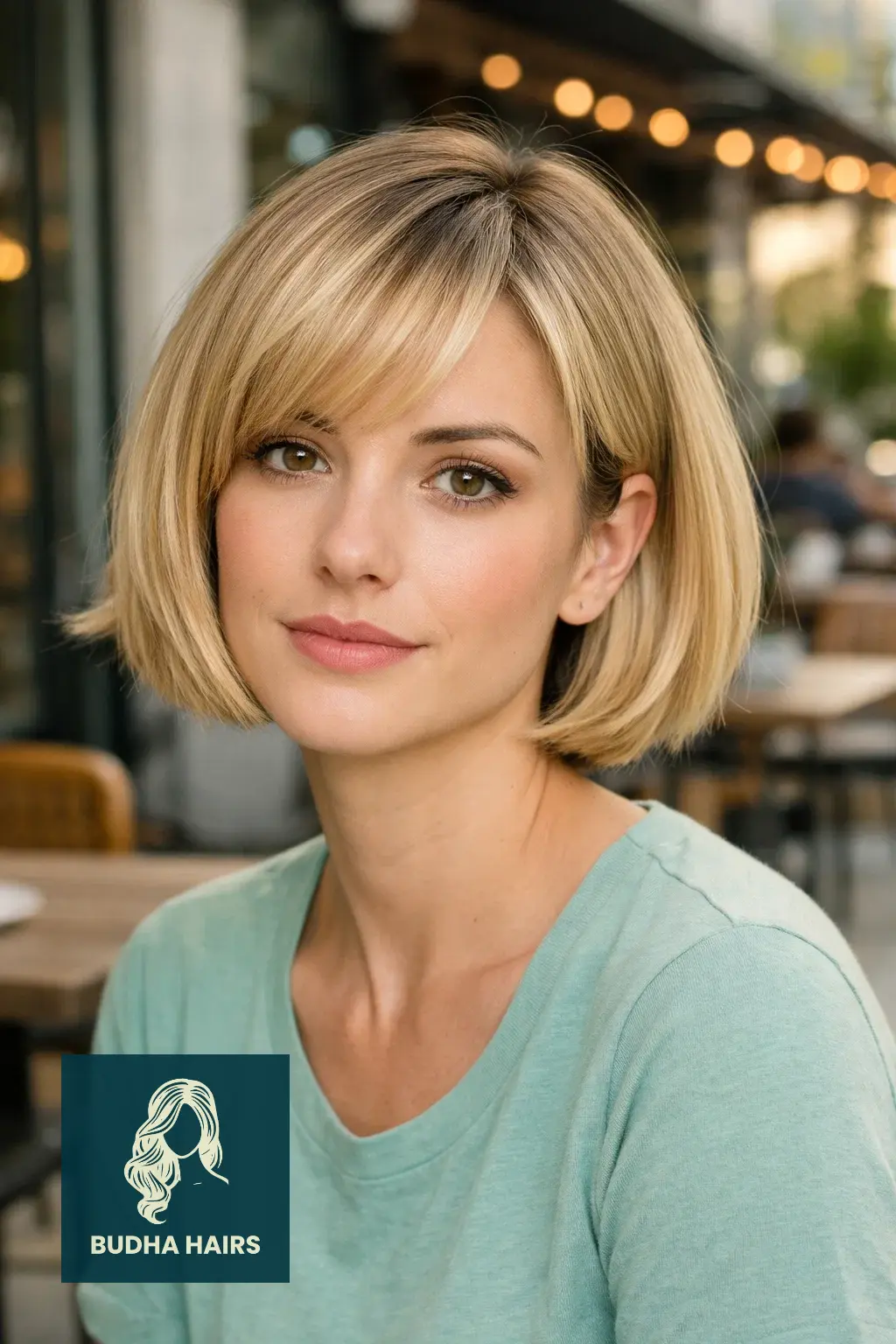 25 Flawless Fine Hair with Bangs Hairstyles: Volumizing Looks 2026 17 Scandi Bob with Flip Bangs