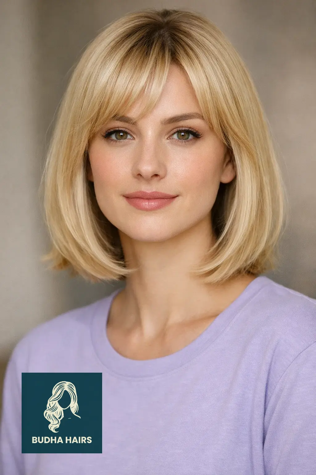 35 Best Bob Hairstyles with Bangs to Try Now 24 Scandi Bob with Flip Bangs
