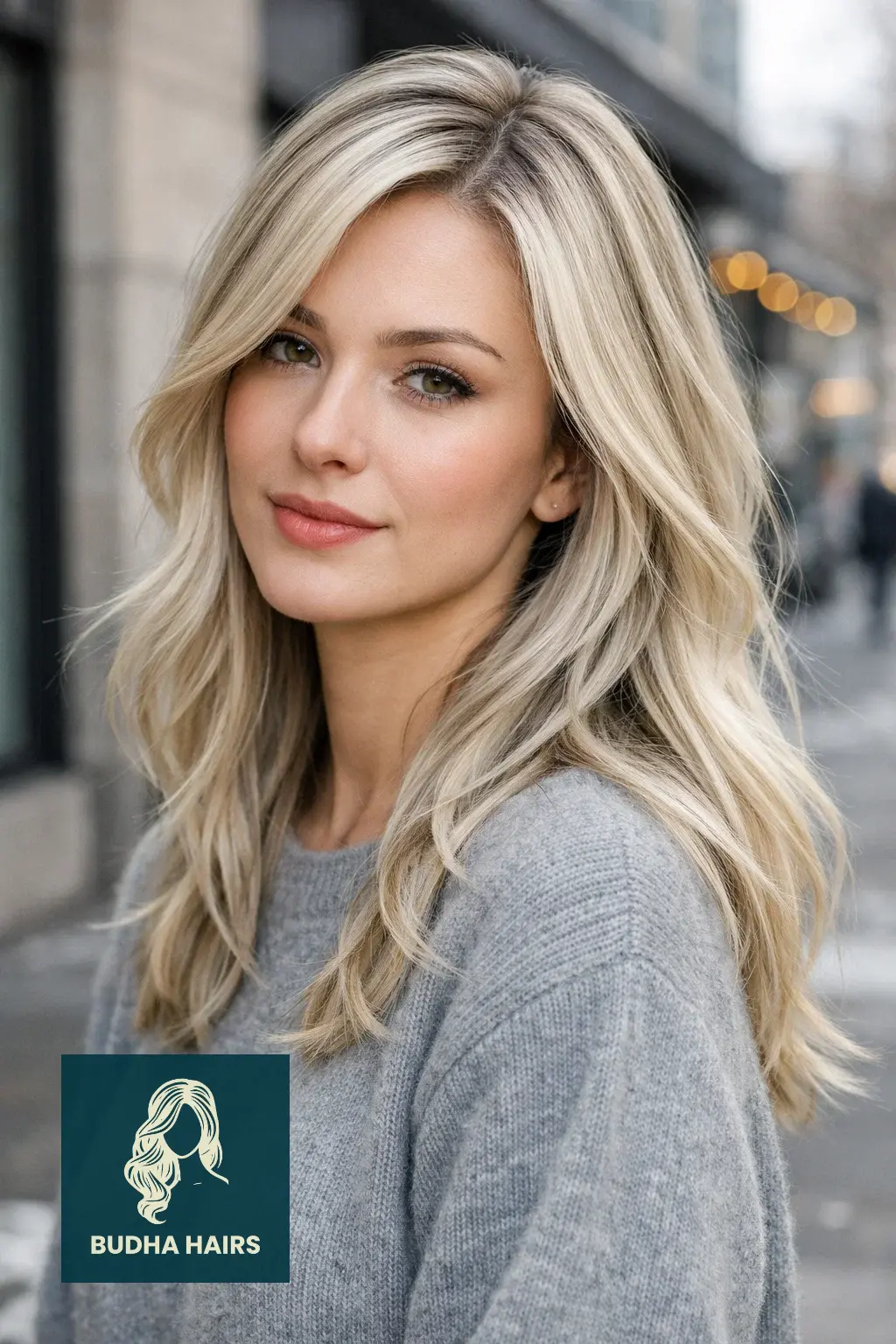 30 Best Winter Highlights for Blondes for an Arctic Glow 17 "Shadow-Silk" Platinum Ribboning