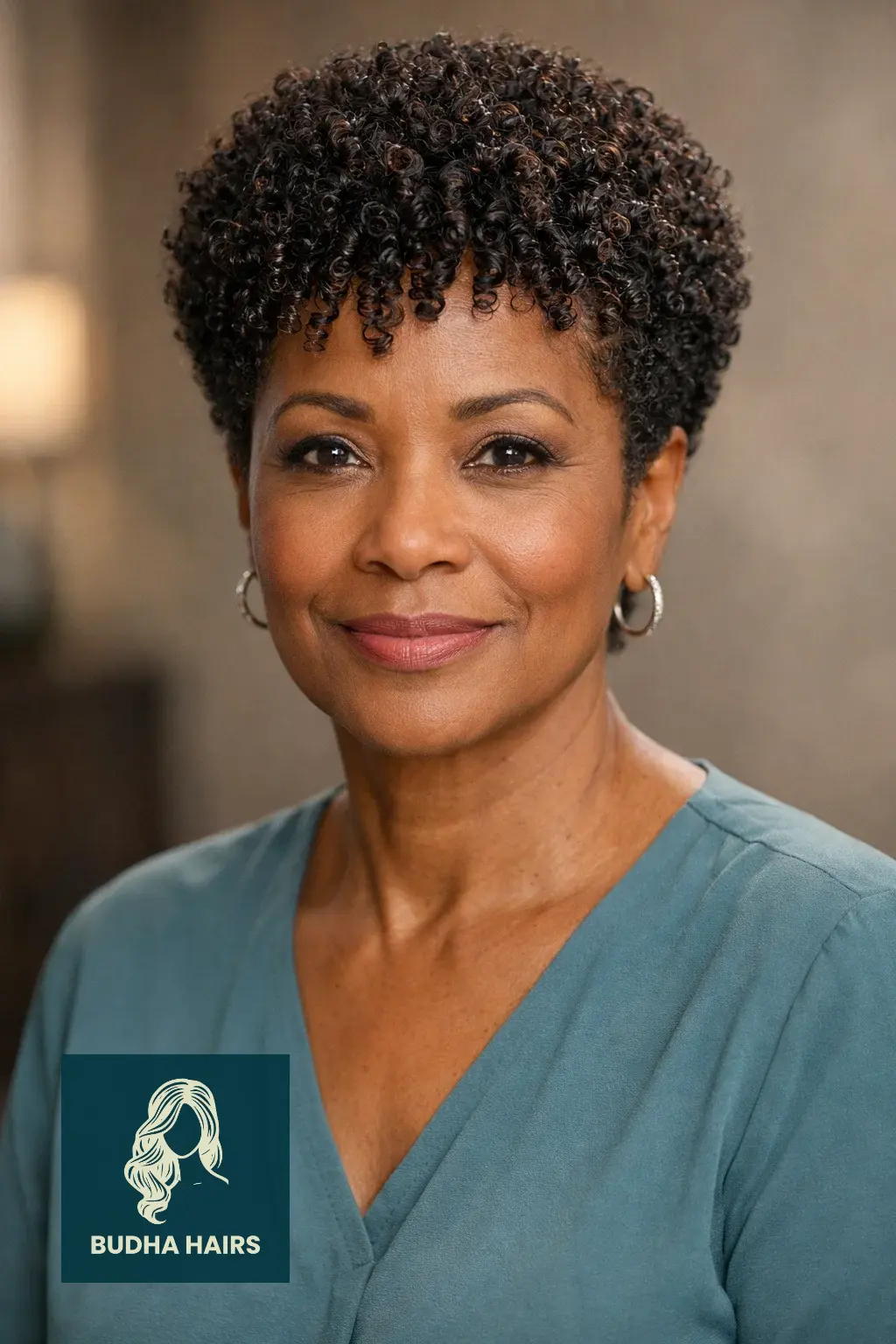 35 Beautiful Weave Hairstyles for Older Black Women That Look Timeless 29 Short Tapered Curls (Straw Set Look)