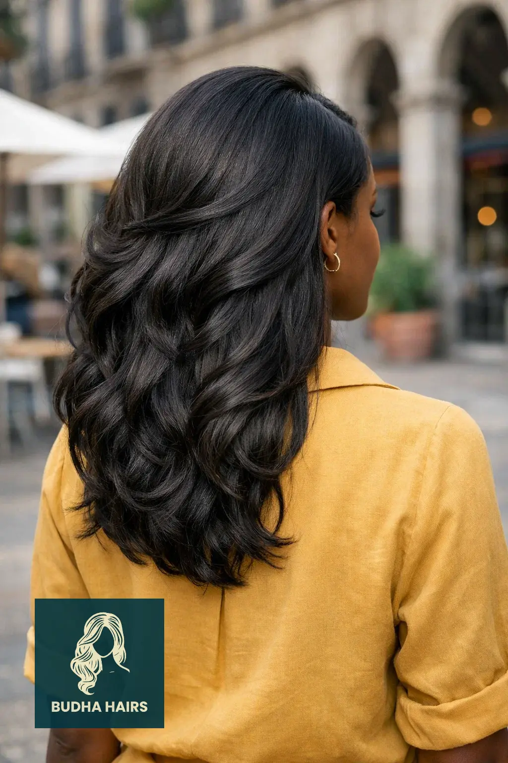 Middle Part Hairstyles for Black Women: 30 Best Trendy Styles 11 Side-Swept Volume with a Middle Part Anchor