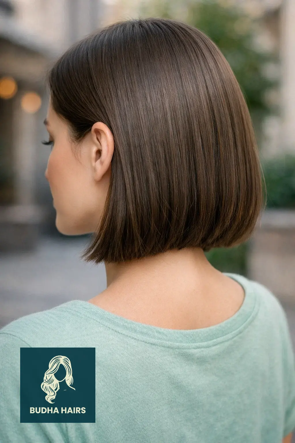 30 Straight Hairstyles That Look Sleek and Stylish 12 Sleek Long Bob (Lob) with Tucked Sides